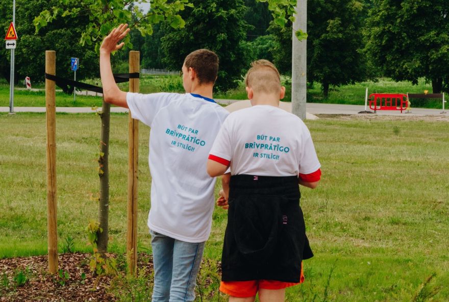 Jaunolainē jaunieši rudens brīvlaiku sāk ar pasākumu sev un pārējiem