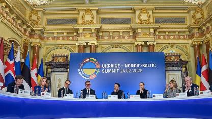 Attēls rakstam: Jebkurš turpmāks Ukrainas miera nolīgums nedrīkst leģitimizēt robežu maiņu ar spēka pielietošanu, uzsver NB8 valstu līderi