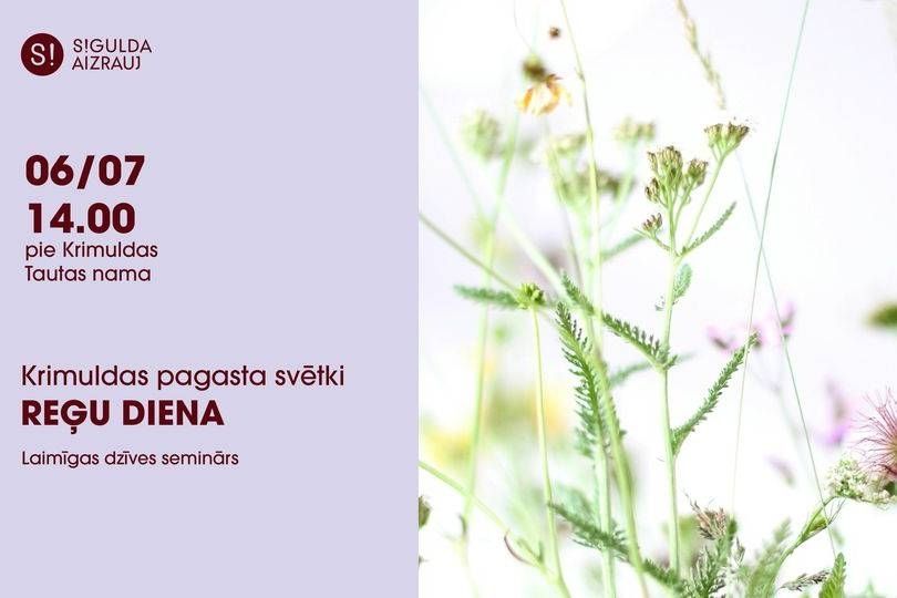 Jūlija sākumā svinēs Krimuldas pagasta svētkus jeb Reģu dienu