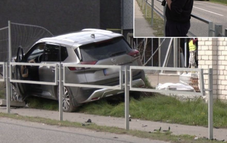 Jūrmalā notikusi mistiska avārija, ko grūti saprast pat policijai
