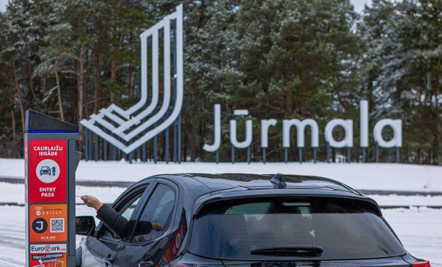 Jūrmala par iebraukšanas caurlaižu izsniegšanu gada pirmajos divos mēnešos iekasējusi 1,1 miljonu eiro
