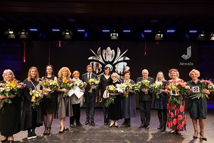 Jūrmala pasniegtas Gada balvas kultūrā