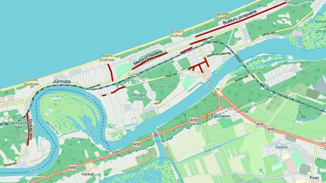 Attēls rakstam: Jūrmalā sāks apjomīgus ielu remontdarbus