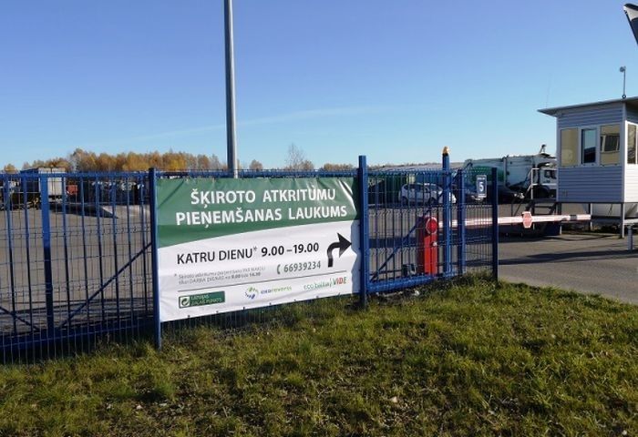 Jūrmalā veidos jaunu šķiroto atkritumu savākšanas laukumu