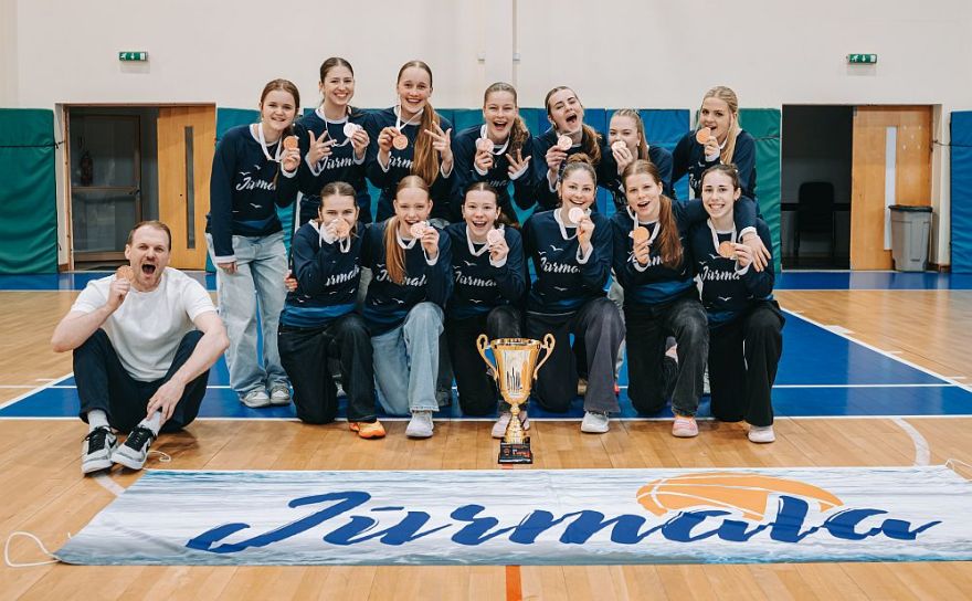 Jūrmalai divas bronzas – basketbolistiem panākumi Jaunatnes līgas finālturnīros