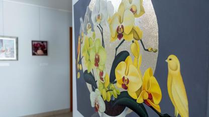 Attēls rakstam: Jūrmalas Kultūras centrā apskatāma Ritas Uļjanovas gleznu izstāde