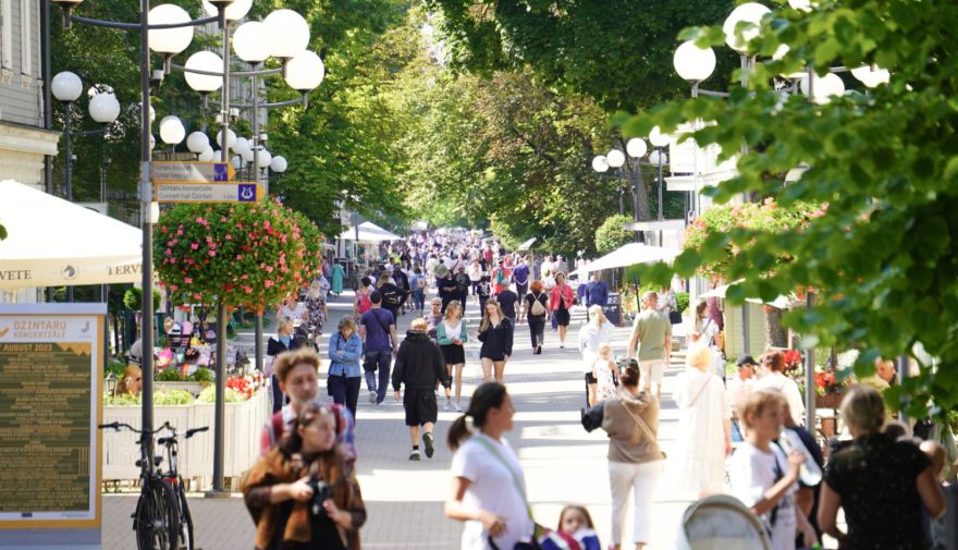 Jūrmalu pērn apmeklējuši 4 miljoni viesu