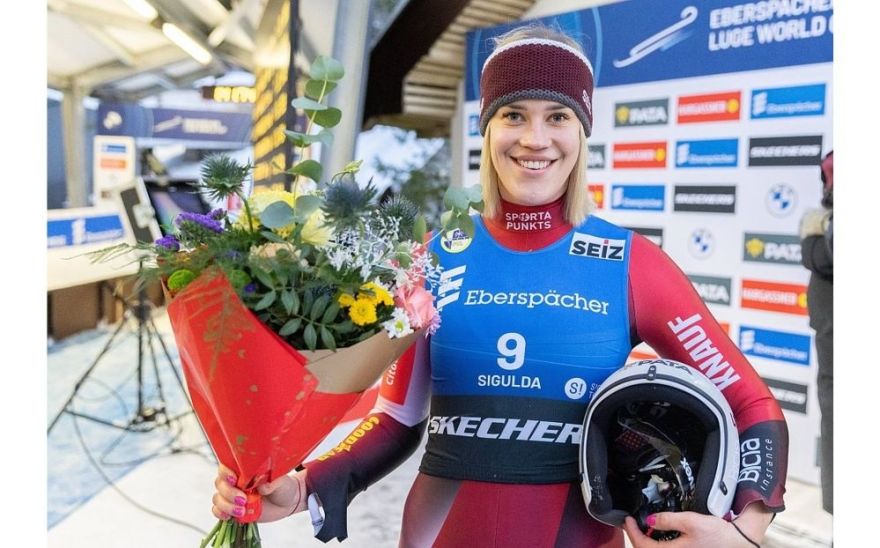 Kamaniņu braucējiem Siguldā zelts, sudrabs un bronza