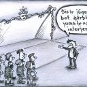 Attēls rakstam: Karikatūra. Sportistiem ‒ tikai to labāko!