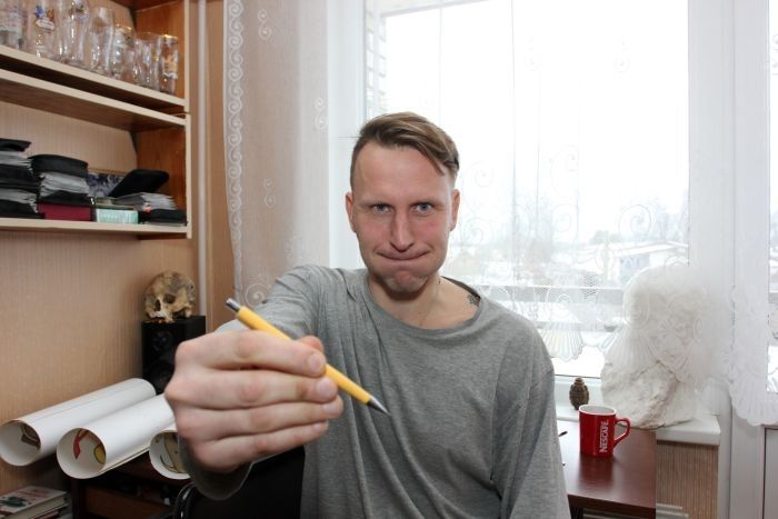 Karikatūrists Aigars Lapiņš: Zīmēšana ir ļoti personīgs process