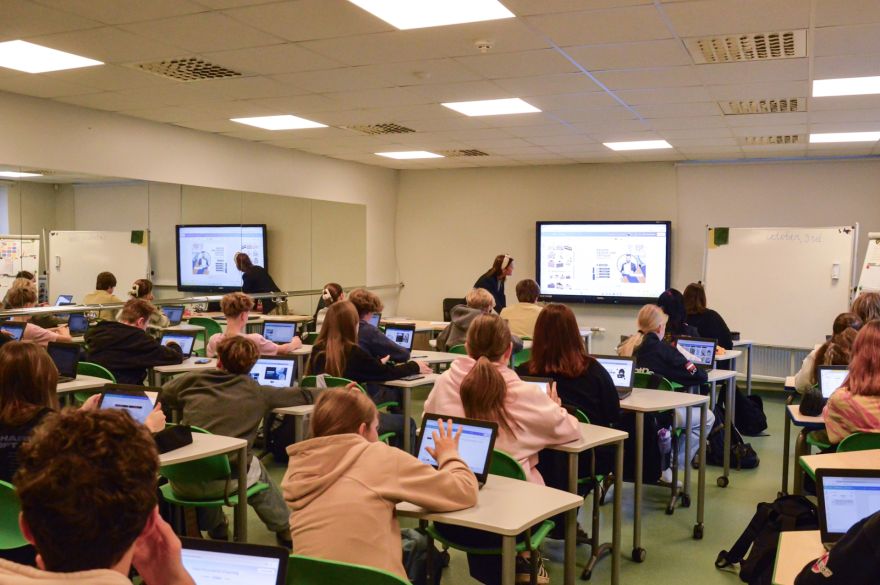 Karjeras nedēļā aizvadītas digitālo rīku darbnīcas Mārupes novada skolās