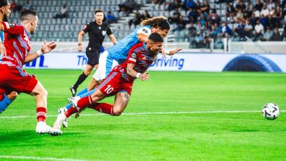 Attēls rakstam: Kaujiniecisks neizšķirts Kiprā! “Riga” izvirzās vadībā otrajā puslaikā, bet pie pirmās uzvaras UEFA Konferences līgā vēl netiek