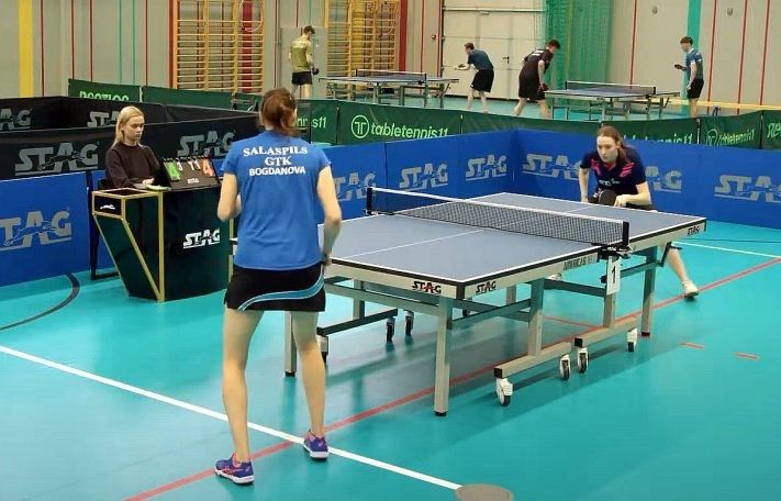 Ķekavā sadalītas Latvijas galda tenisa čempionāta medaļas