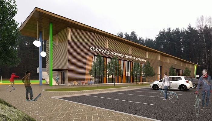 Ķekavā taps jauns sporta stadions; to plāno uzbūvēt trīs gadu laikā