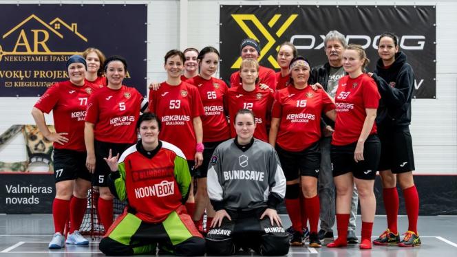 Attēls rakstam: Ķekavas florbolistēm otro gadu pēc kārtas Latvijas virslīgas bronza