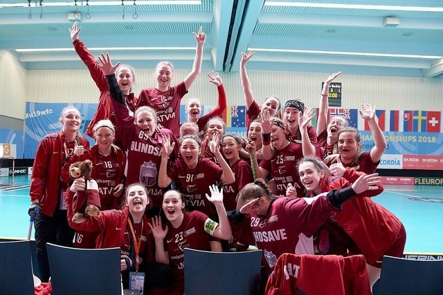 Ķekavas florbolistes sekmē Latvijas junioru izlases atgriešanos elites grupā