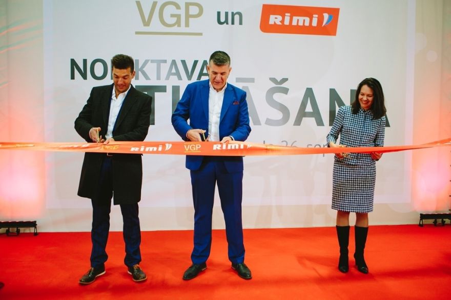 Ķekavas novadā atklāta "Rimi" jaunā pagaidu noliktava