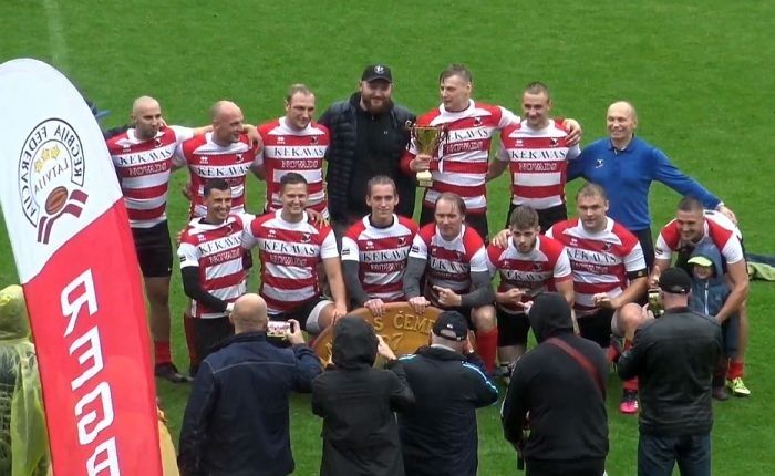 Ķekavieši izcīna Latvijas čempionu titulu regbijā-7, Garkalnei sudrabs