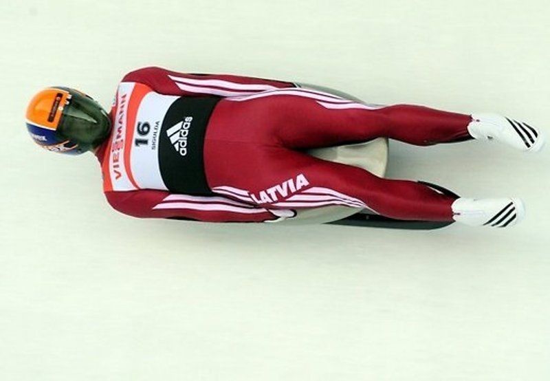 Kivleniekam Siguldā bronza Pasaules kausa posmā kamaniņu sportā 
