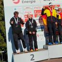 Attēls rakstam: Krustiņa un Jumiķis izcīna sudrabu pasaules junioru čempionātā skeletonā un atsakās fotografēties ar Krievijas pārstāvjiem