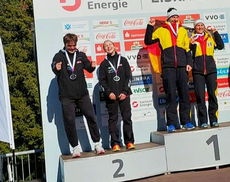 Krustiņa un Jumiķis izcīna sudrabu pasaules junioru čempionātā skeletonā