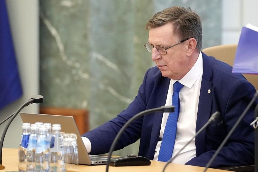 Kučinskis: Žogs uz Latvijas austrumu robežas tiek būvēts ātri un kvalitatīvi