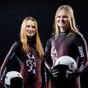 Attēls rakstam: Labākas par olimpiešiem: Upītei un Pavlovai trešā vieta Sanktmoricā (papildināta)