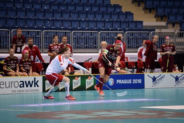Latvijas florbolistes sasniedz pasaules čempionāta ceturtdaļfinālu