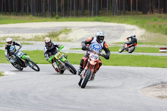 Latvijas supermoto čempionāta posms Ropažu novadā