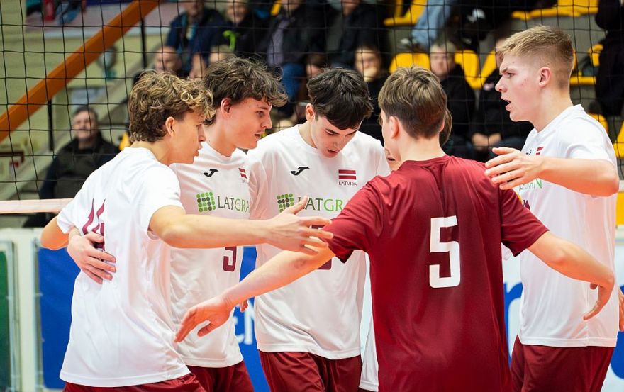 Latvijas U18 izlases volejbolisti piektdien Siguldā sāks cīņu par vietu Eiropas čempionāta finālturnīrā