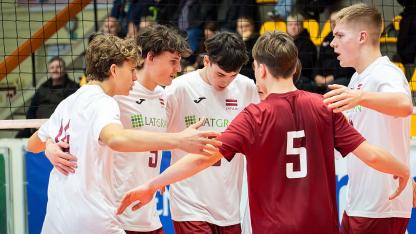 Attēls rakstam: Latvijas U18 izlases volejbolisti piektdien Siguldā sāks cīņu par vietu Eiropas čempionāta finālturnīrā