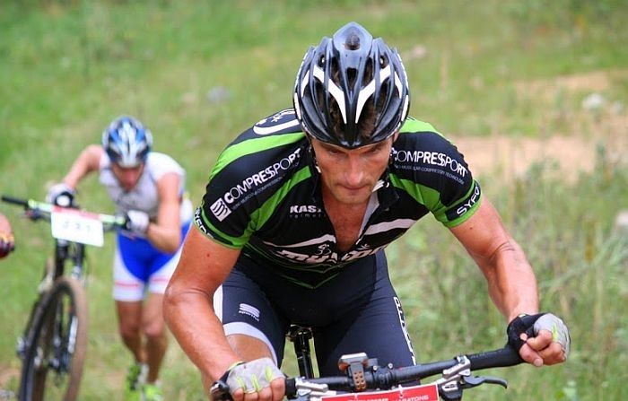 Latvijas Velo svētku MTB trases iepazīšanas brauciens Olainē