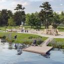 Attēls rakstam: Līdz rudenim plāno pabeigt Spuņņupes peldvietas teritorijas labiekārtošanu Spuņciemā