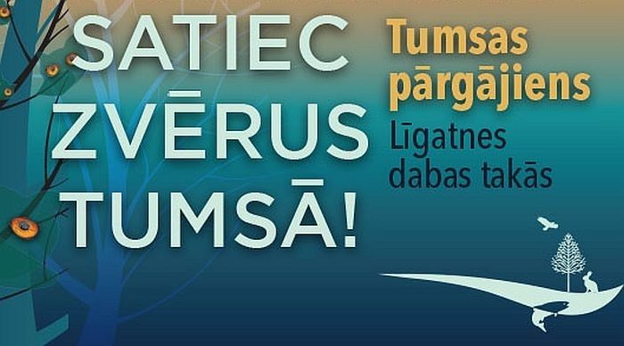 Līgatnes dabas takās nakts pārgājienos varēs iepazīt dzīvnieku dzīvi tumsā