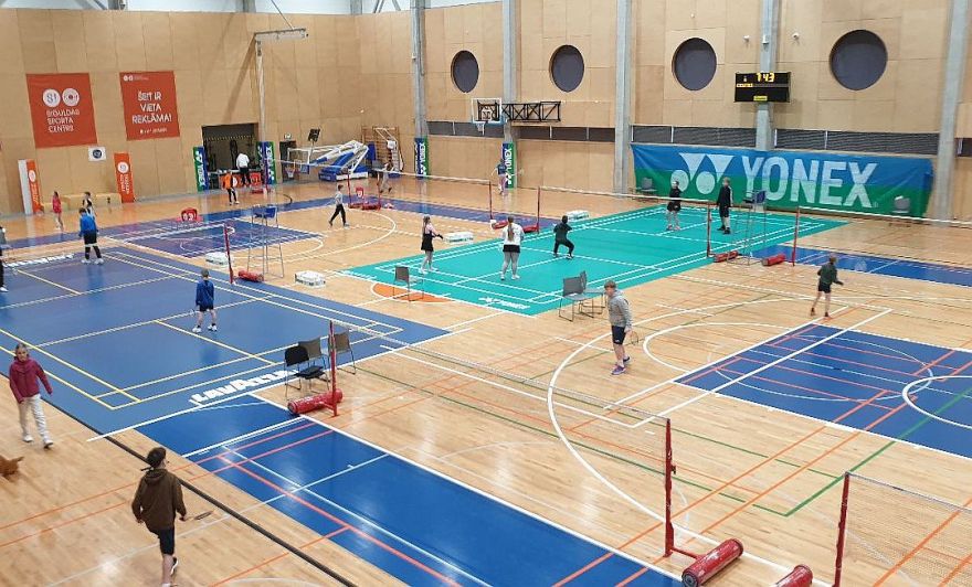Mājinieki plūc laurus badmintona turnīrā "Yonex LABL Sigulda Open"