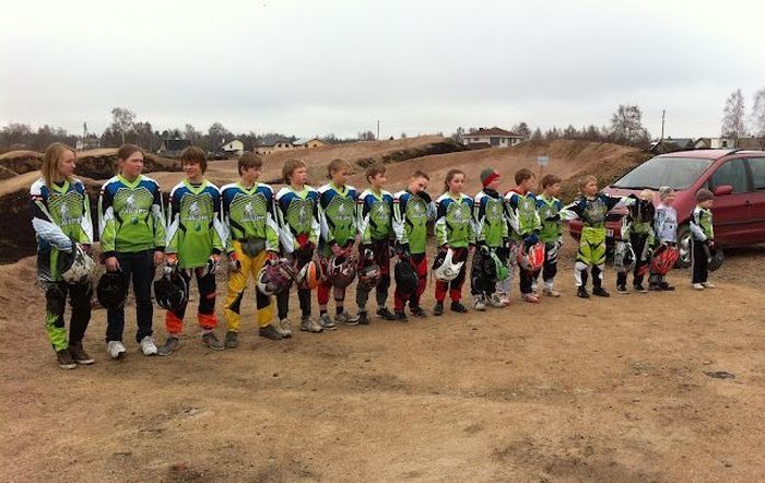 Mārupē BMX braucēji jau trenējas, drīz arī sacentīsies