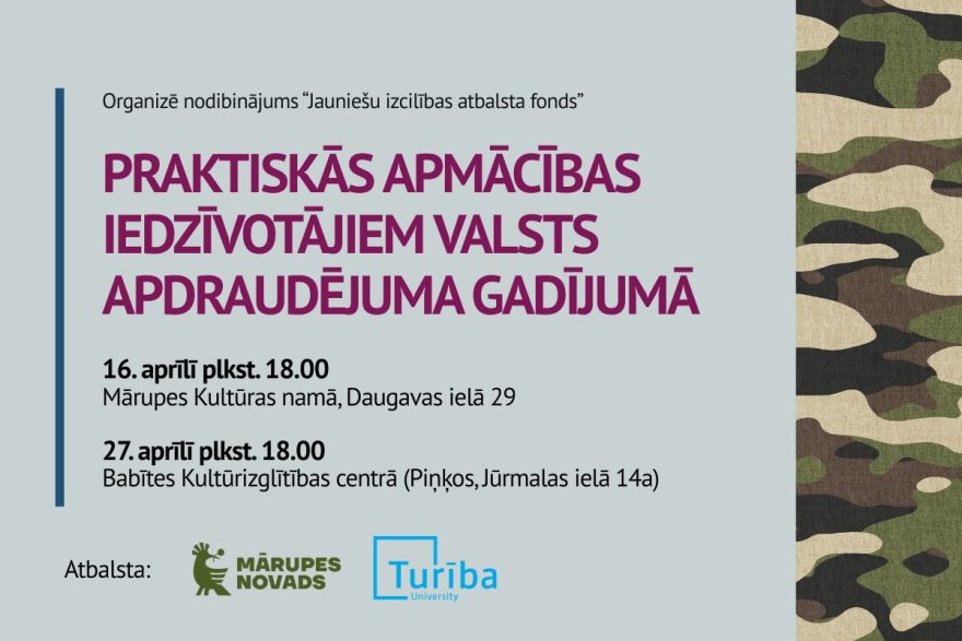 Mārupē rīkos praktiskās apmācības rīcībai krīzes situācijās