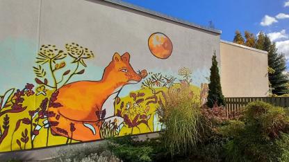 Attēls rakstam: Mārupē tapis košs murālis - jāiet skatīties!