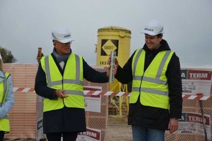 Mārupes jaunajam bērnudārzam jau top pamati 