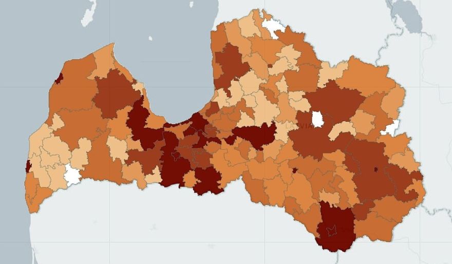 Mārupes novadā reģistrēti 13 jauni ar Covid-19 saslimušie, Ādažu novadā – 12, Ķekavas novadā – 10