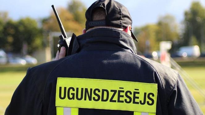 Attēls rakstam: Mārupes novadā ugunsgrēkā cietis cilvēks