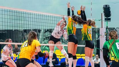 Attēls rakstam: Mārupes volejbolistēm Latvijas čempionāta sudraba medaļas otro gadu pēc kārtas