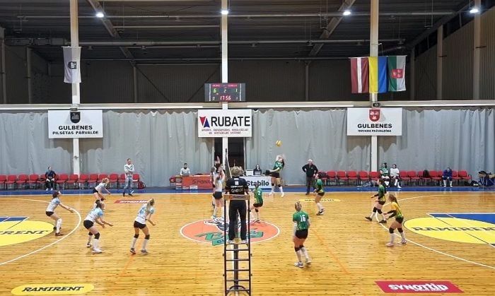 Mārupes volejbolistes no Gulbenes pārved divas uzvaras