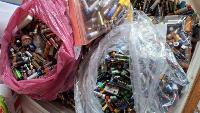 Attēls rakstam: Mārupes "Zeltrīti" savāc simtiem kilogramu bateriju
