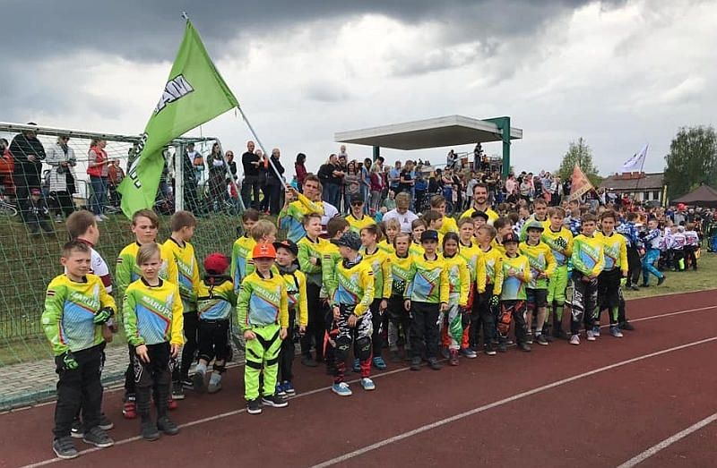 Mārupiešiem sešas godalgas BMX čempionāta pirmajā posmā