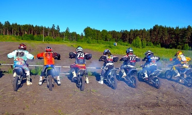 Mini motokross Jaunmārupē