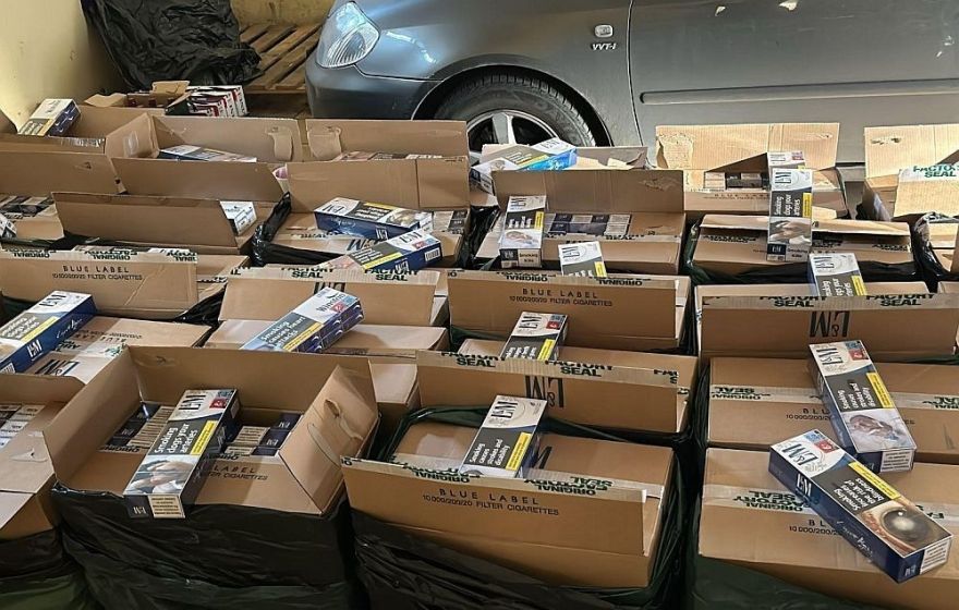 Muita deviņos mēnešos konstatējusi 4,66 miljonus kontrabandas cigarešu