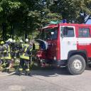 Attēls rakstam: "Mūs sarāja!" Krimuldas brīvprātīgajiem ugunsdzēsējiem nedaudz nolaidušās rokas