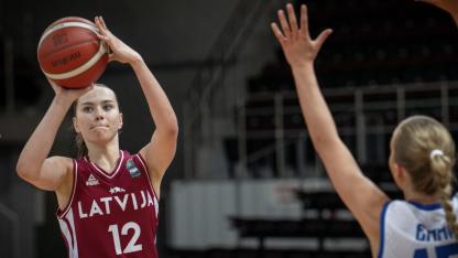 Attēls rakstam: Mūsu U-20 basketbolistes ierindojas starp Eiropas rezultatīvākajām komandām