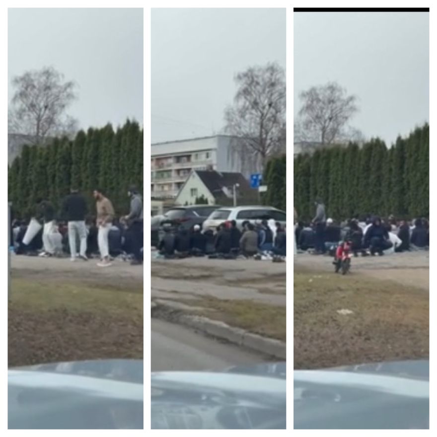 Musulmaņu masveida lūgšanas uz ietves rada rezonansi. Ratnieks vēršas drošības dienestā